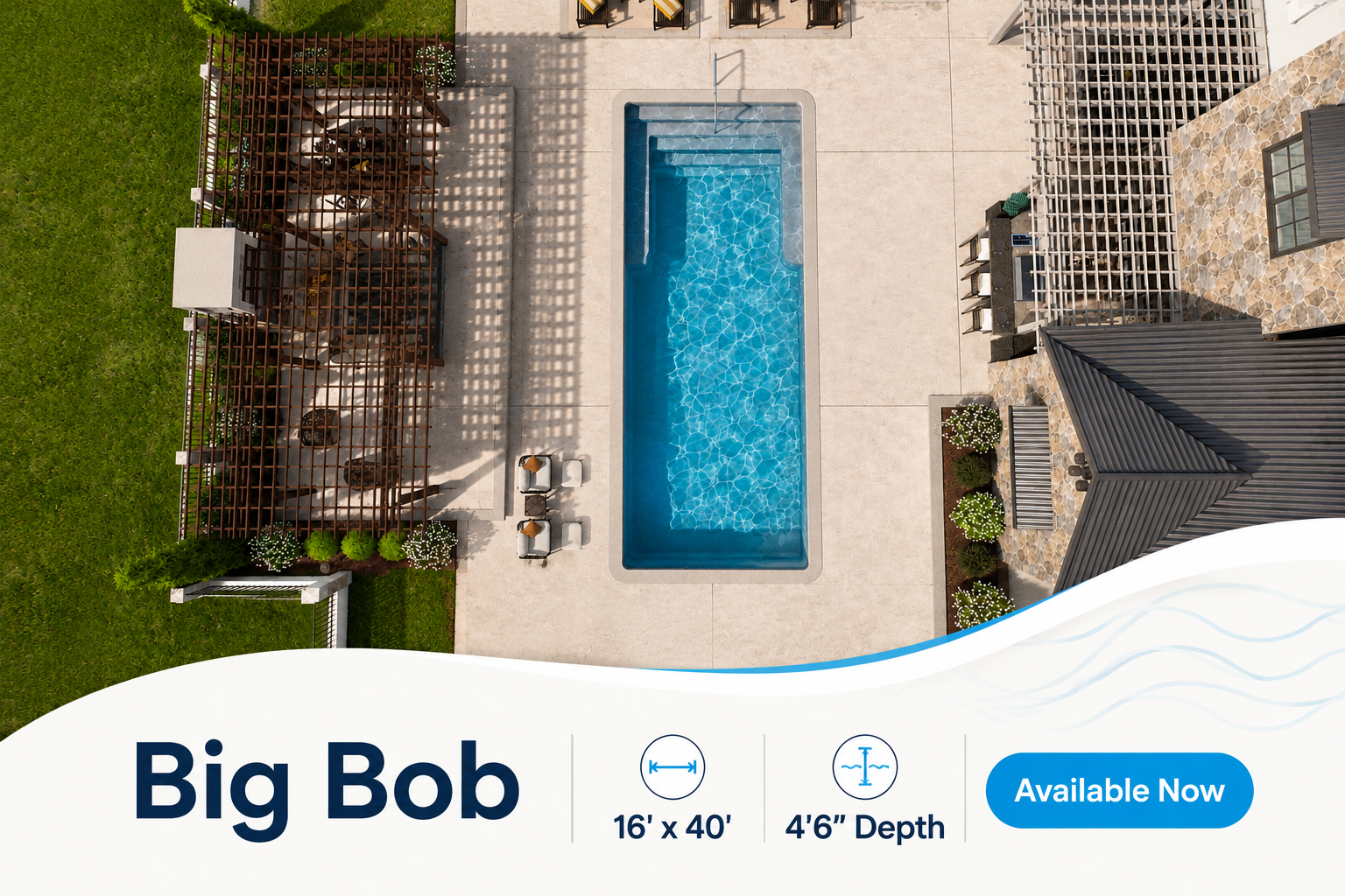 Big Bob Fiberglass Pool Design Page